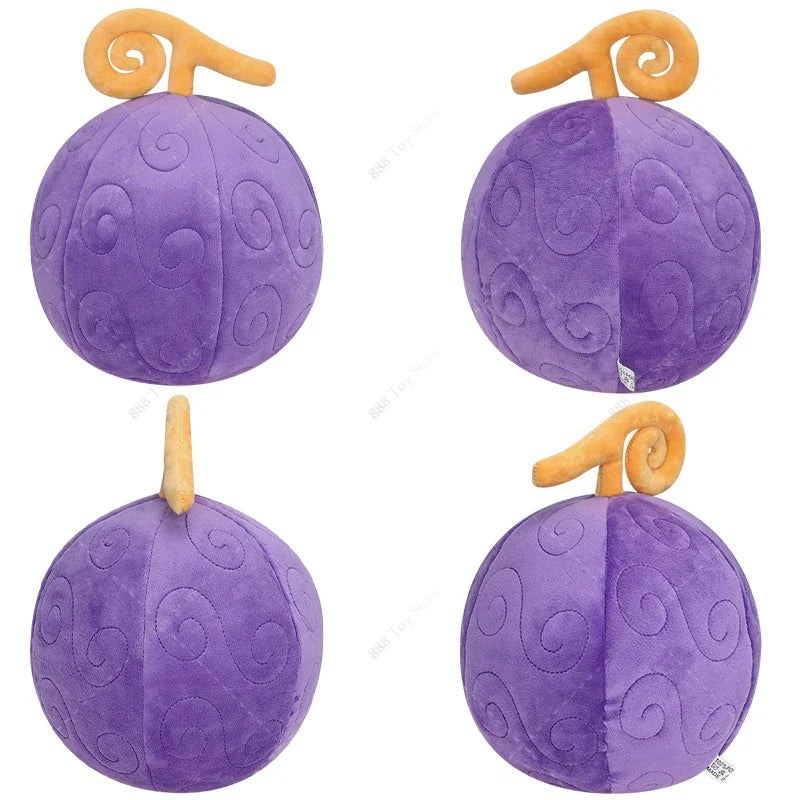 One Piece Devil Fruit Plush Toy – Anime Robin, Luffy, Chopper, Edward Teach & Tremor-Tremor Stuffed Peluche Collectibles