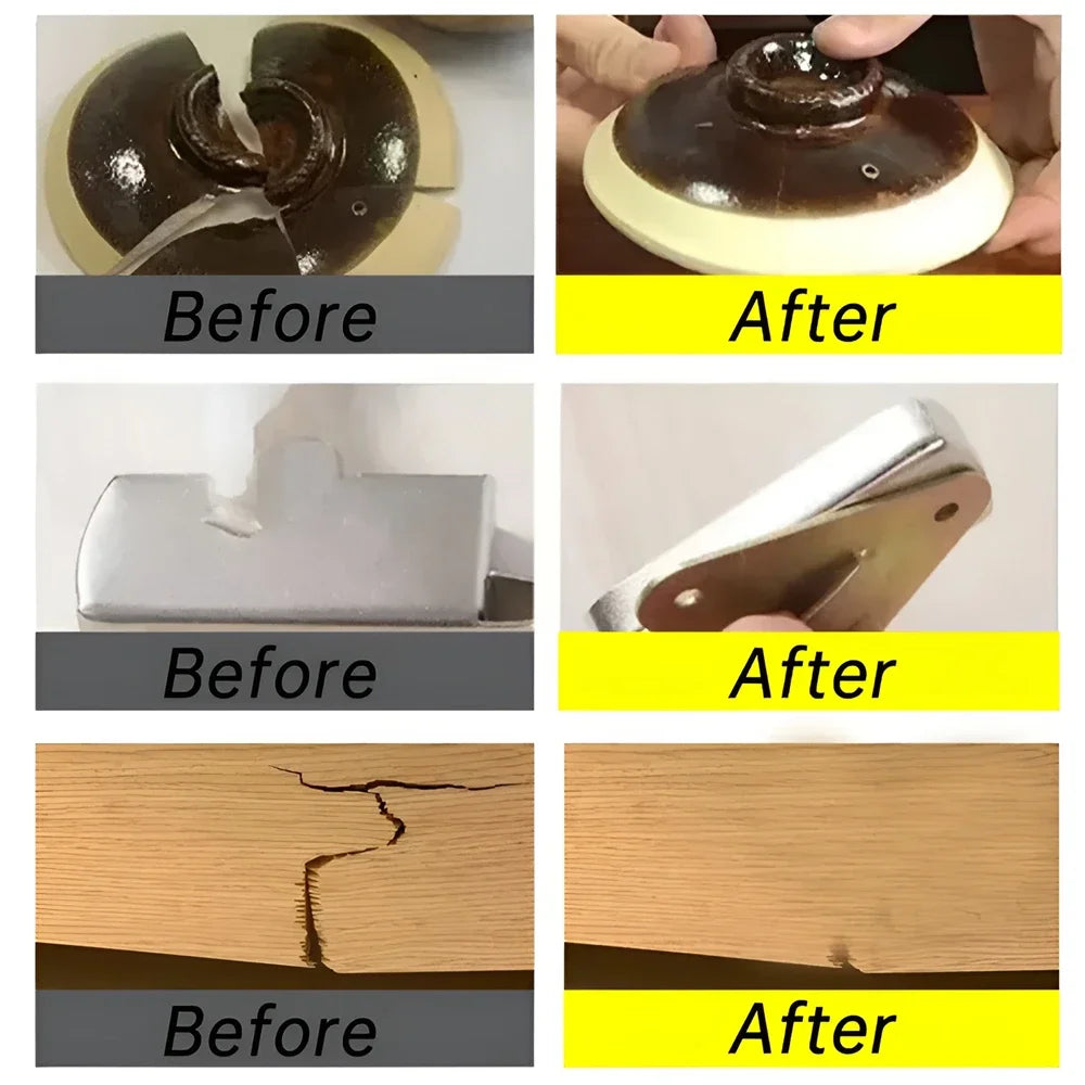 Extra Strong Multi-Functional Universal Glue - Efficient Repair Adhesive for Plastic, Wood, Metal, Glass, Ceramic