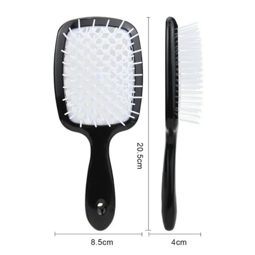 Tangled Hair Comb - Detangling & Massage Brush for Wet Curly Hair - Salon Styling Tool