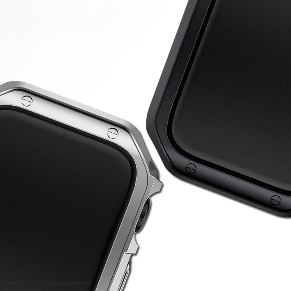 Apple Watch Case Cover – TPU Bumper with Screen Protector for 38mm-45mm, Series 3 to 9 & SE