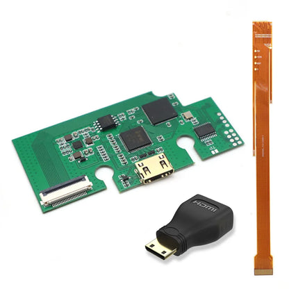 HISPEEDIDO N64 HDMI Mod Kit – Digital Transfer Port PCB Set for TV Gameplay with 3 Aspect Ratio Support