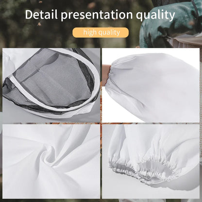 Professional Beekeeping Suit with Full Body Protection and Safety Veil - Unisex Children's Beekeepers Clothing