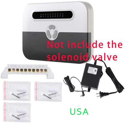 8 Station WiFi Smart Sprinkler Controller – Indoor Irrigation System, Remote Control via Phone, Alexa Compatible