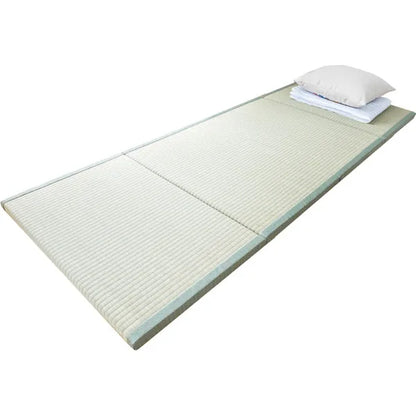 Japan Style Foldable Sleeping Mattress - Tatami Straw Mat for Home Decor & Yoga, Traditional Straw Mattress