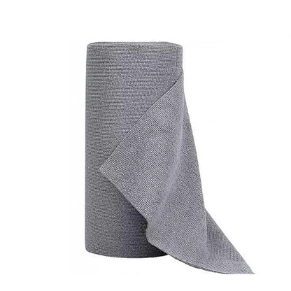 Microfiber Dish Cleaning Cloth - Reusable Double-Sided Kitchen Towels for Dishes, Utensils & Glassware, 50 Sheets/Roll