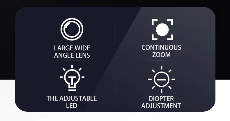 RF4 7-50X Trinocular Continuous Zoom Stereo Microscope – WF10X/22mm Eyepiece, Ideal for Mobile Phone PCB Welding & Repair