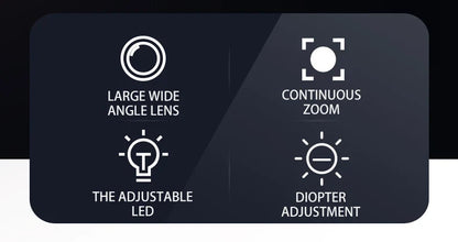 RF4 7-50X Trinocular Continuous Zoom Stereo Microscope – WF10X/22mm Eyepiece, Ideal for Mobile Phone PCB Welding & Repair