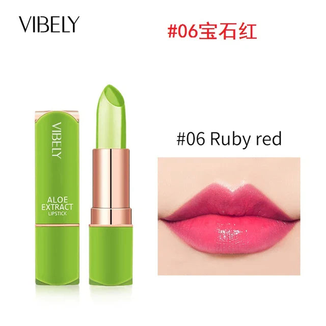 Aloe Vera Magic Lip Balm – Color Changing, Natural Moisturizing Lipstick with Safe, Nutritious Ingredients