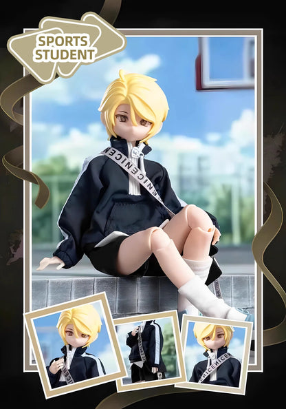 Zack Event Series 1/8 BJD Movable Joint Doll – Blind Box Anime Figure, Cute Surprise Toy Gift for Boys