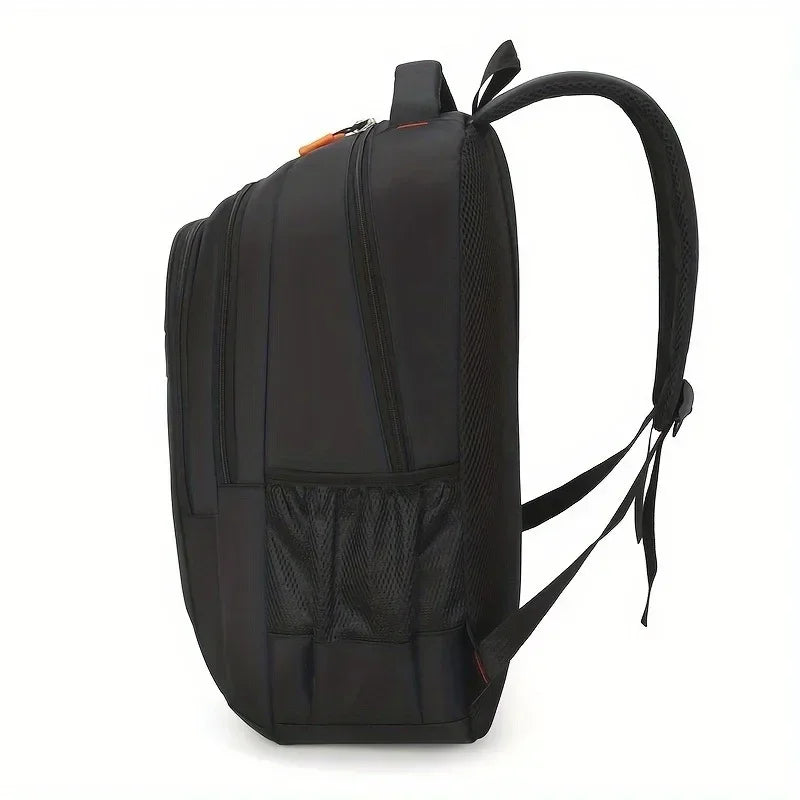 Men's Waterproof Backpack – Large Capacity Casual Laptop Bag with Adjustable Straps