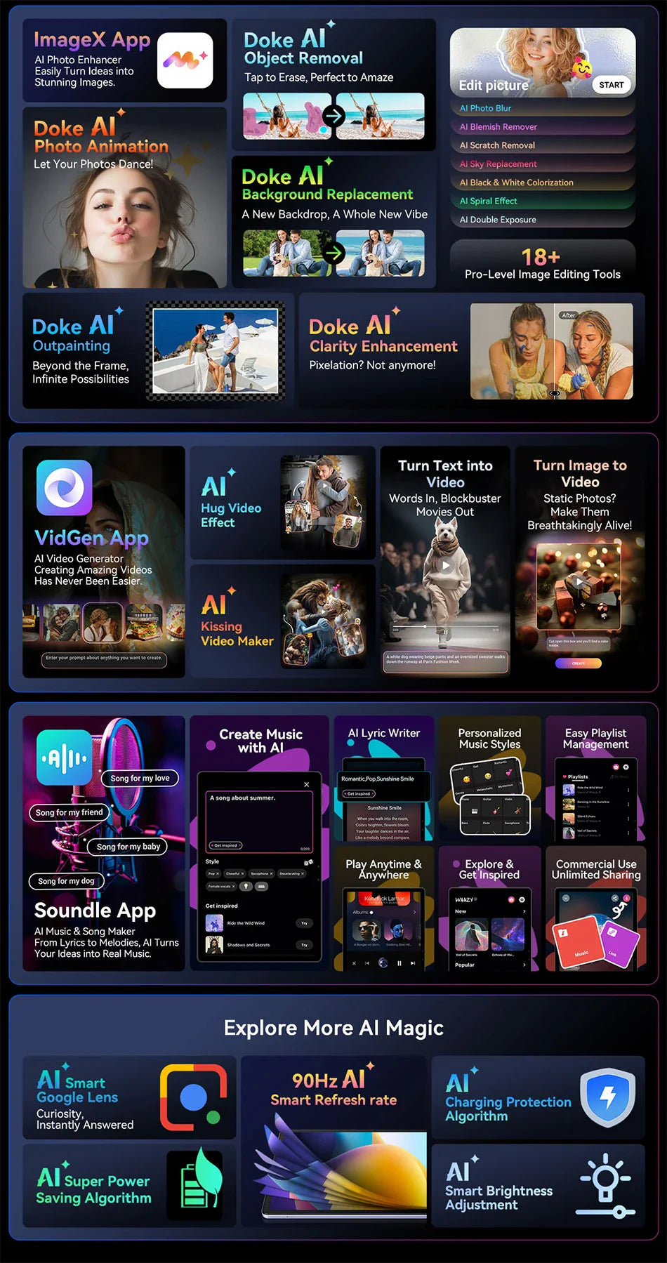 Blackview MEGA 8 Tablet – 13" FHD+ 90Hz Display, 11000mAh, Android 15, 50MP Camera, 4 Speakers, 4G Pad PC