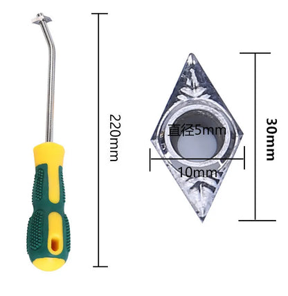 Replaceable Ceramic Tile Grout Remover – Tungsten Steel Drill Bit for Floor & Wall Seam Cleaning