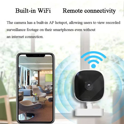 Xiaomi 4K Mini Security Camera – WiFi IP65 Waterproof Night Vision Monitor with Motion Detection & 2-Way Audio