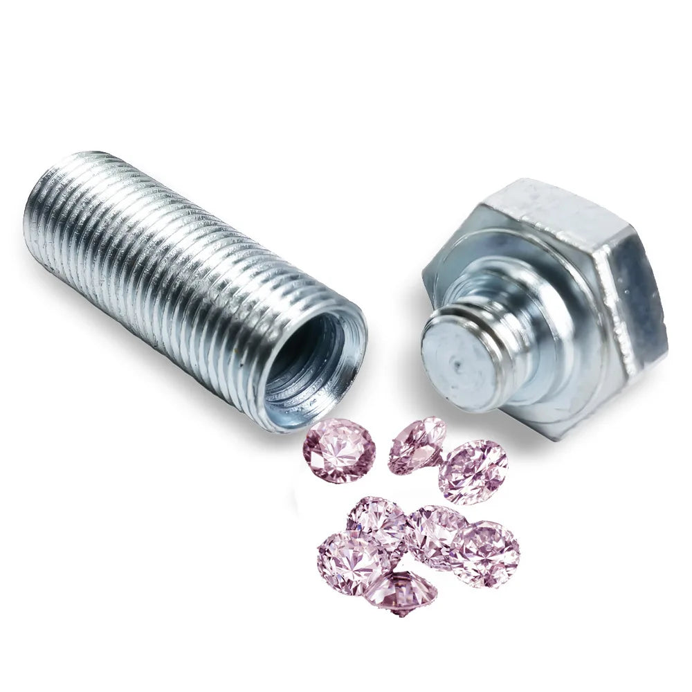 Metal Screw Bolt Hidden Stash Safe – Secret Compartment Container for Cash, Pills, and Valuables
