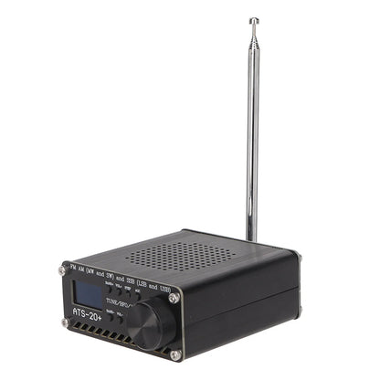 Portable ATS 20+ World Band Digital Radio Receiver – Easy to Read, Lightweight, Professional for Home & Outdoor Camping