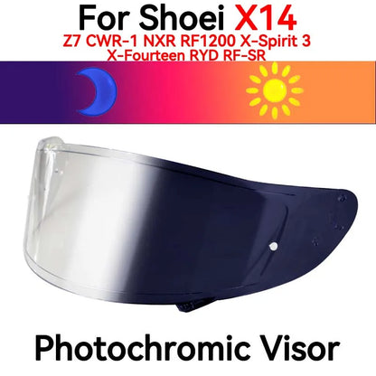 SHOEI Helmet Visor for X-14, Z-7, RF-1200, NXR & More – CWR-1/CWR-F Shield Replacement
