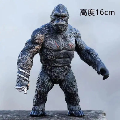 24cm Godzilla King of Monsters Action Figure – Mechanical Red Lotus Planet Collectible Toy, Birthday Gift for Kids
