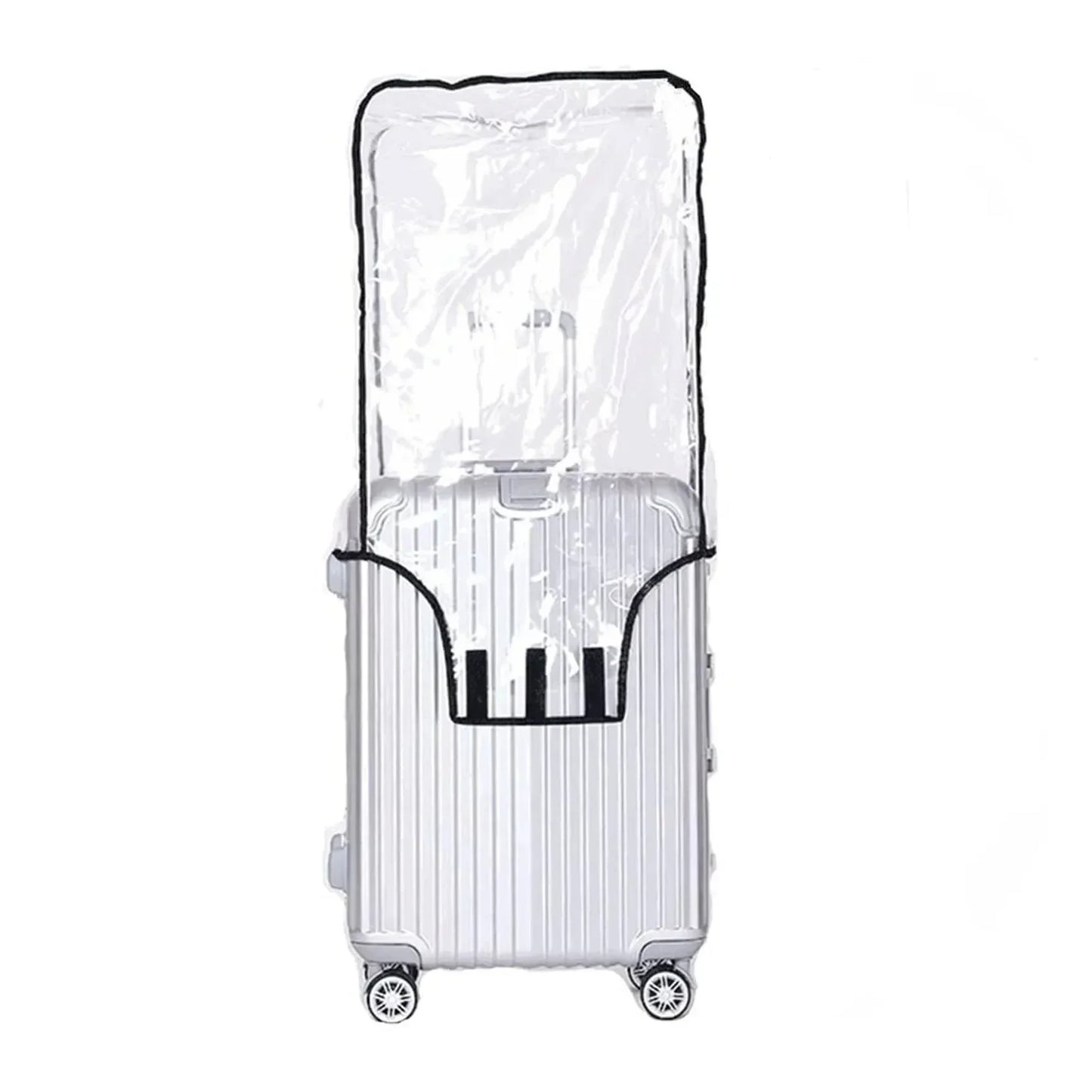 Full Transparent Luggage Cover – Waterproof, Dustproof, Durable PVC Suitcase Protector for Travel