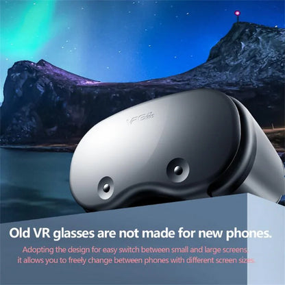 VRGpro X7 3D VR Headset – Virtual Reality Glasses Box for iOS & Android 5-7" Phones with Wireless Controller