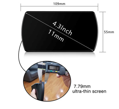P12 Car OBD2 Head-Up Display — Dual System HUD, Smart Digital Meter for Speed, Fuel, Fault Codes & Driving Data
