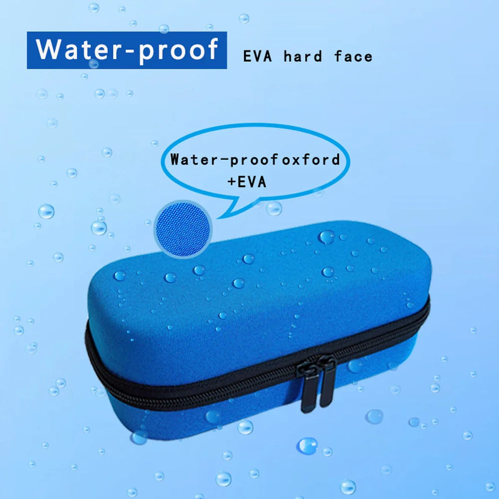 Medical Cooler Travel Pouch with 4 Ice Packs – EVA Insulin Pen Case & Drug Freezer Box for Diabetes Cooling Storage