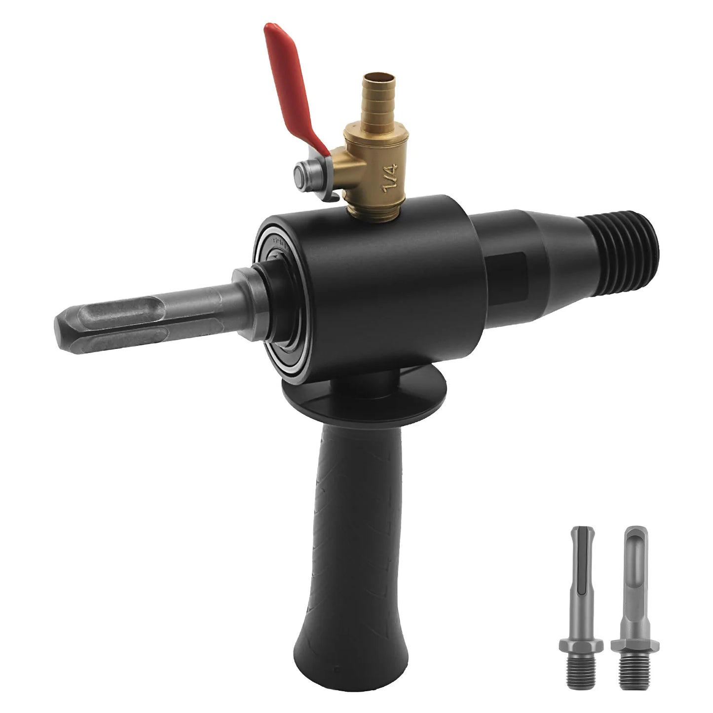 SDS PLUS Drill Adapter – Electric Hammer Water Injection Converter, Carbon Steel Hammer Adapter with 2 Conversion Options