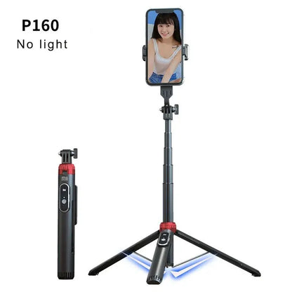 Xiaomi Tripod Selfie Stick – Bluetooth Mobile Tripod Stand with Remote Control, Ring Light & Telescopic Rod