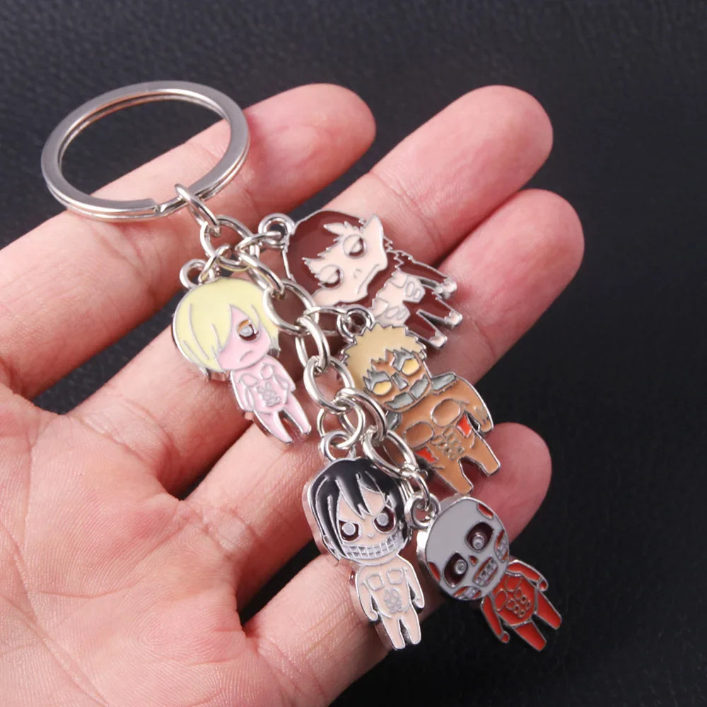 Anime Wings of Liberty Keychain – Scouting Legion Cosplay Pendant Keyring for Backpack Jewelry Gift for Women & Men