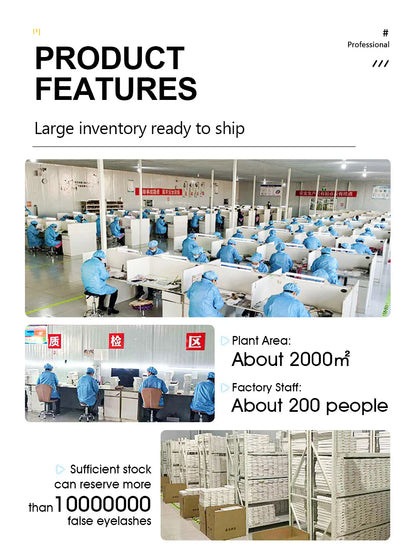 MASSCAKU W-Shaped Eyelash Extensions – 3D to 10D Natural Soft Lightweight Fans