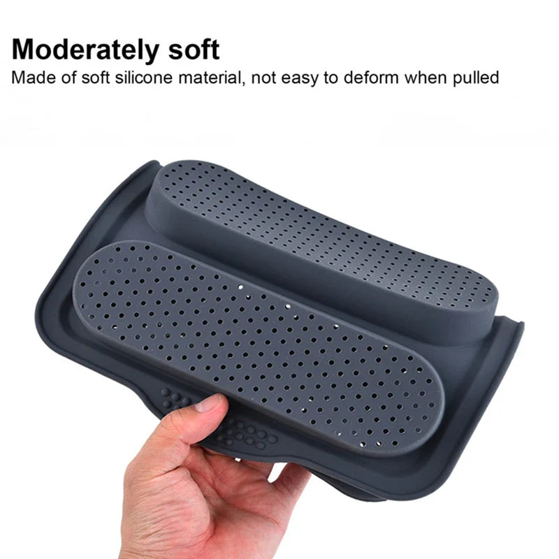 Restaurant Grade Silicone Baguette Bake Tray: Baking Mold for Bread, Anti-Scalding Non-Stick Oven Tool - Kitchen Accessories
