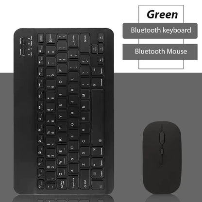 Mini Bluetooth Wireless Keyboard Set - Universal Phone Tablet iPad Keyboard and Mouse Accessories