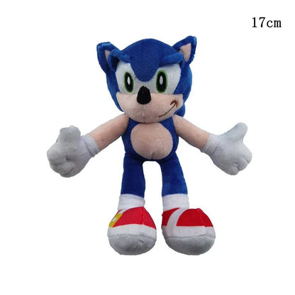 Super Sonic Hedgehog Plush Dolls — Shadow, Amy Rose, Knuckles, Tails Anime Stuffed Toy Gift for Kids