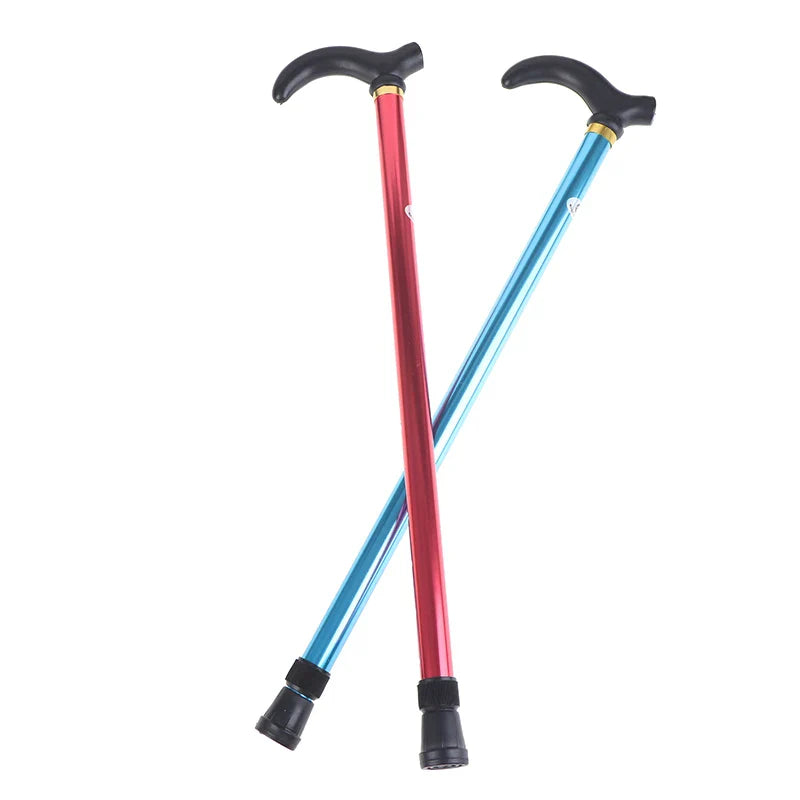 Adjustable Walking Stick – 2-Section Anti-Skid Crutch for Seniors & Hiking