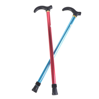 Adjustable Walking Stick – 2-Section Anti-Skid Crutch for Seniors & Hiking
