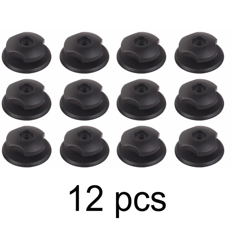 Car Trunk Hooks Organizer | Rear Cargo Mounting Luggage Net Fastener with Screw & Adhesive Tape Kit