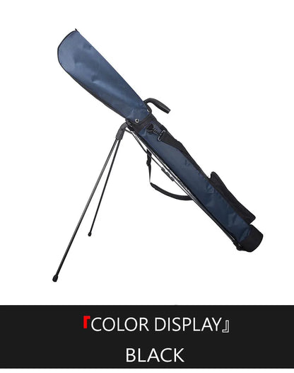 Lightweight Golf Club Bag with Bracket - Waterproof Stand Carry Bag, Golf Gun Rack Design