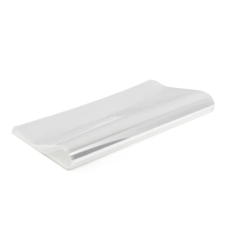 50PCS OPP Gel Recording Protective Sleeves – Self-Adhesive Vinyl Record Bags for Turntable, 32.3cm x 32cm