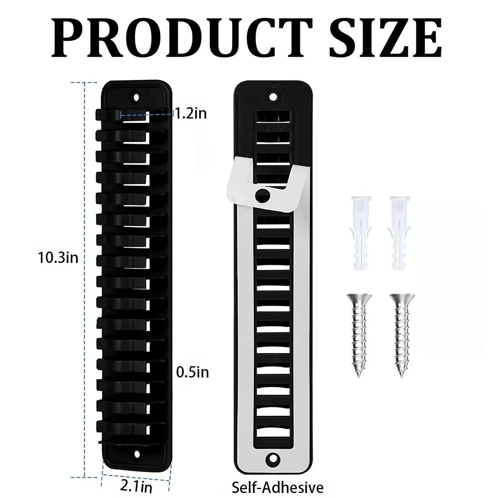 16-Grid Baseball Cap Holder – Wall-Mounted Hat Storage Hanger for Door, Wall & Closet Organization