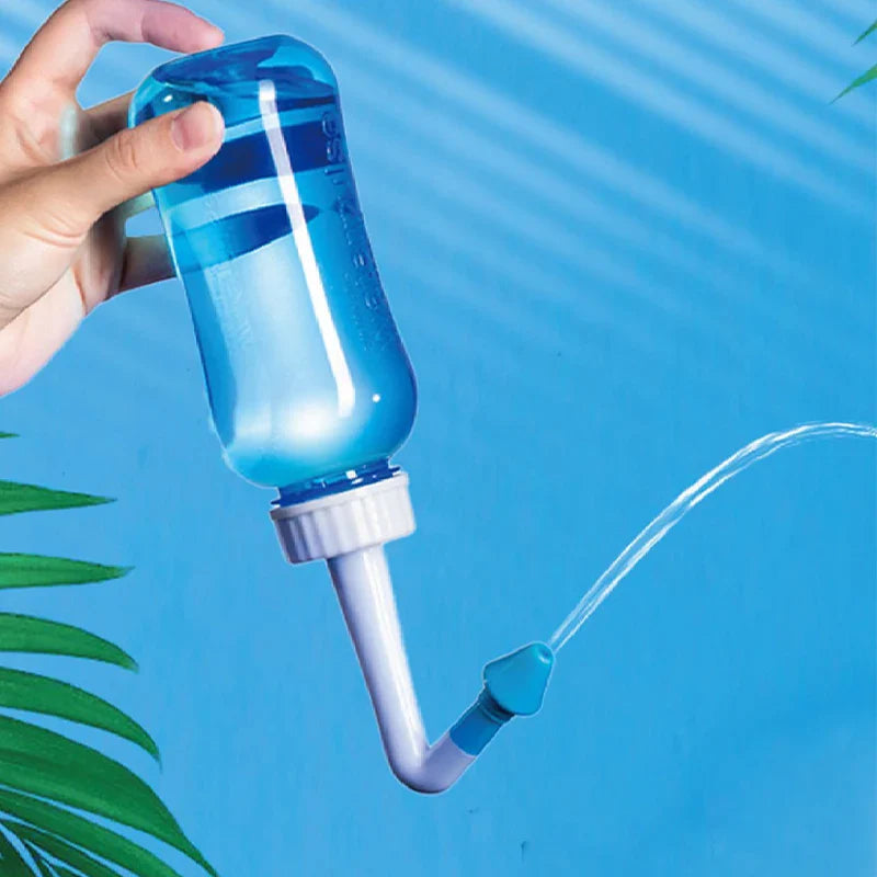 300ml Baby Nasal Wash Irrigator Bottle — Spray Aspirator Syringe for Rhinitis Treatment