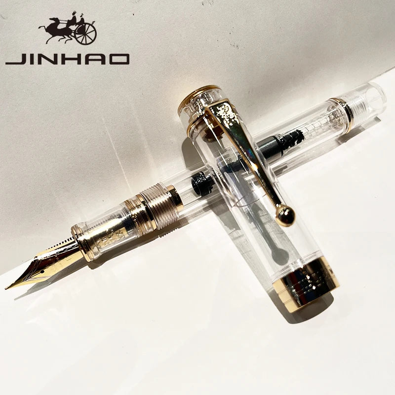 Jinhao Century 100 Fountain Pen - Elegant Calligraphy Pen with Fine Nib for Writing and Office Use