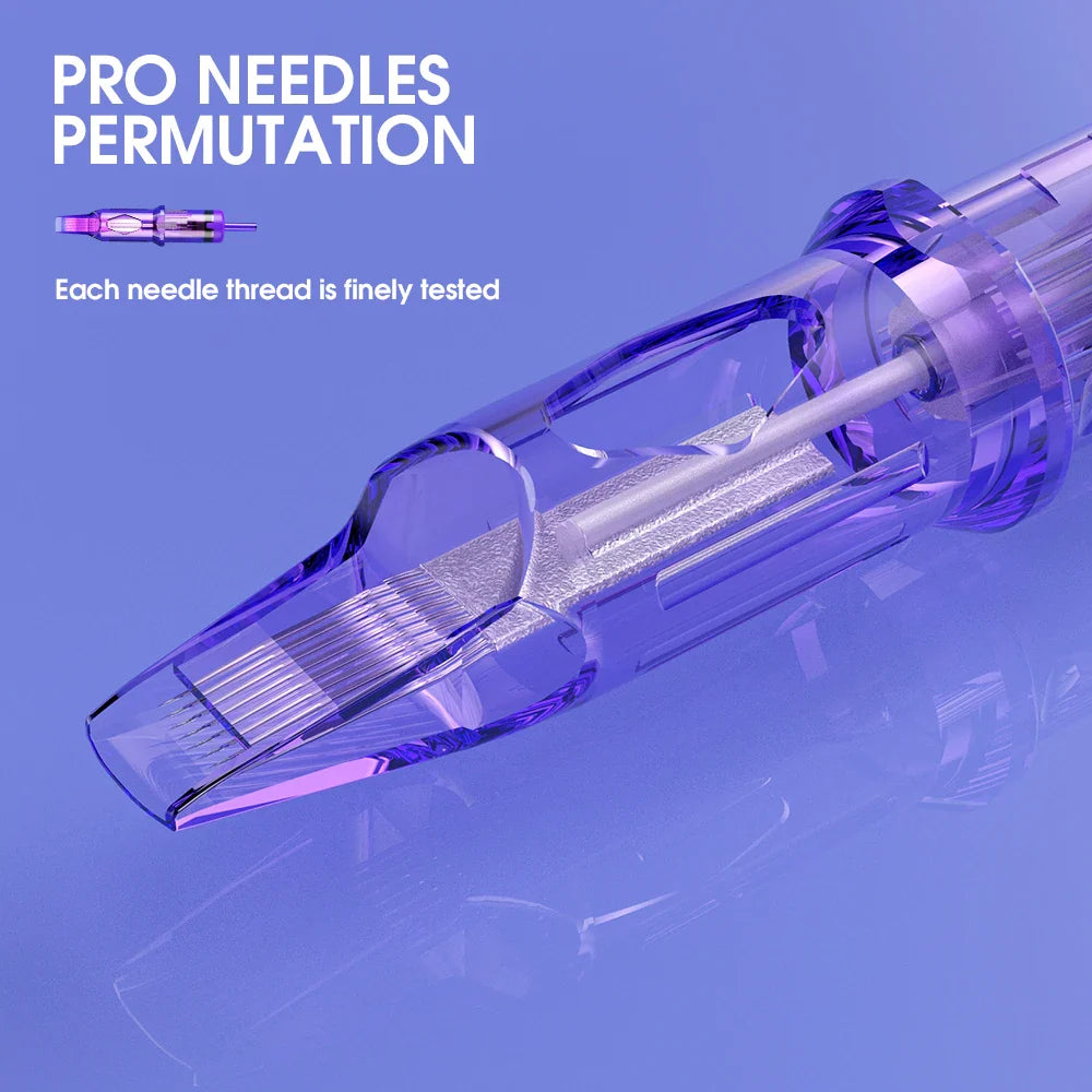 Mast PRO Round Magnum RM Sterilized Tattoo Needles 20pcs Box - 100% Original Permanent Makeup Cartridges