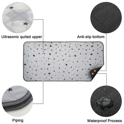 Guinea Pig Cage Mat – Washable Waterproof Absorbent Pee Pad & Non-Slip Bedding for Small Pets and Hamsters