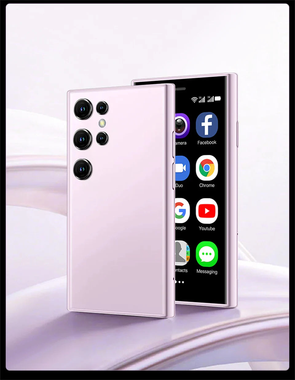 SOYES S23 Pro Mini Android Phone — 3.0" Display, 2GB RAM, 16GB ROM, Dual SIM, 1000mAh, 3G Compact Smartphone