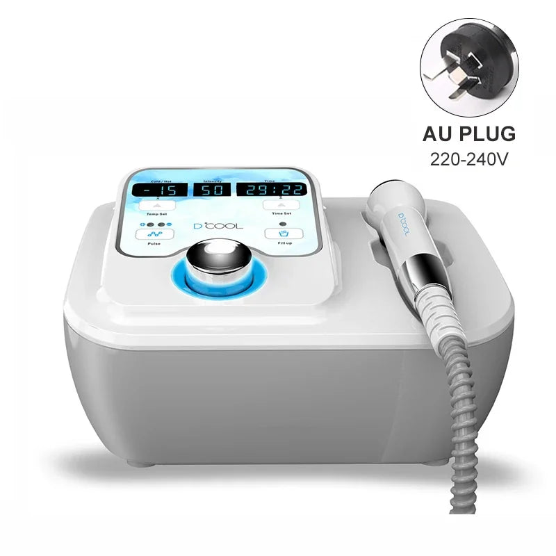 2025 NEW Dcool Portable Beauty Device – Hot & Cool EMS Electroporation Machine for Skin Tightening and Anti-Puffiness Facial Care