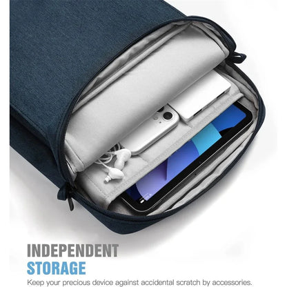 Shockproof Tablet Sleeve Bag with Shoulder Strap - Compatible with iPad, Samsung Galaxy Tab, and Xiaomi Redmi Pad