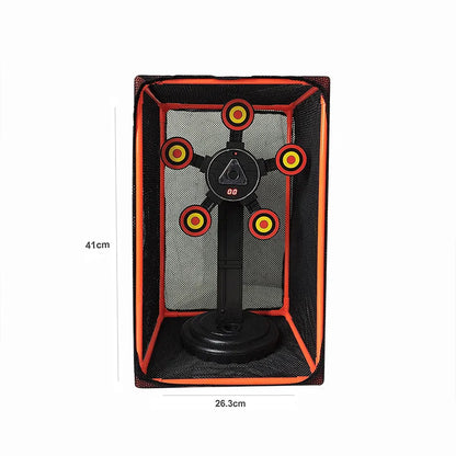Electric Auto-Reset Nerf Gun Target with Sound & Light – High Precision Shooting Game for Kids