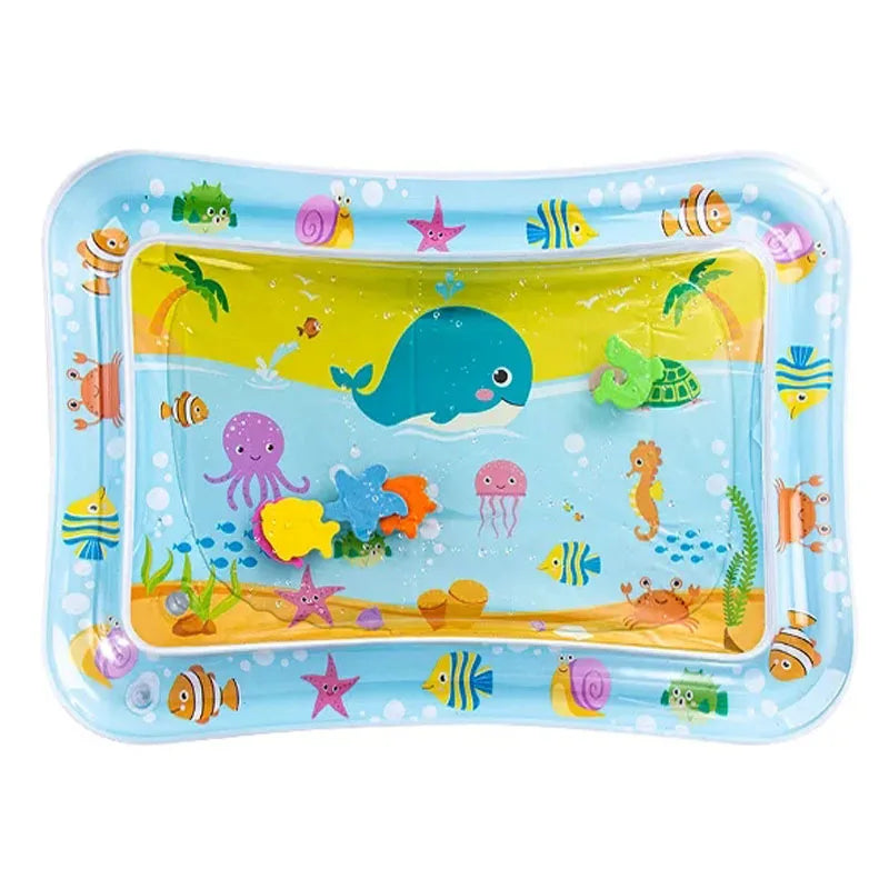 Inflatable Baby Water Play Mat – PVC Tummy Time Cushion for Toddlers, Early Education & Development Activity Toy
