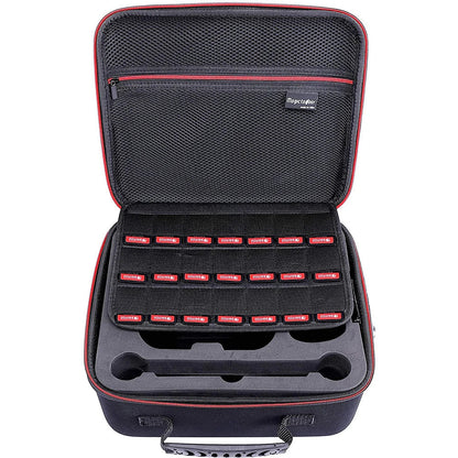 Nintendo Switch OLED Carrying Case - Large Capacity Storage Pouch with Card Slot | Protective Bag for Game Accessories