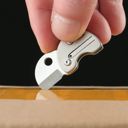 Alloy Coin Pocket Knife - Portable Keychain Cutter Tool for Opening Packages & Boxes (2026)