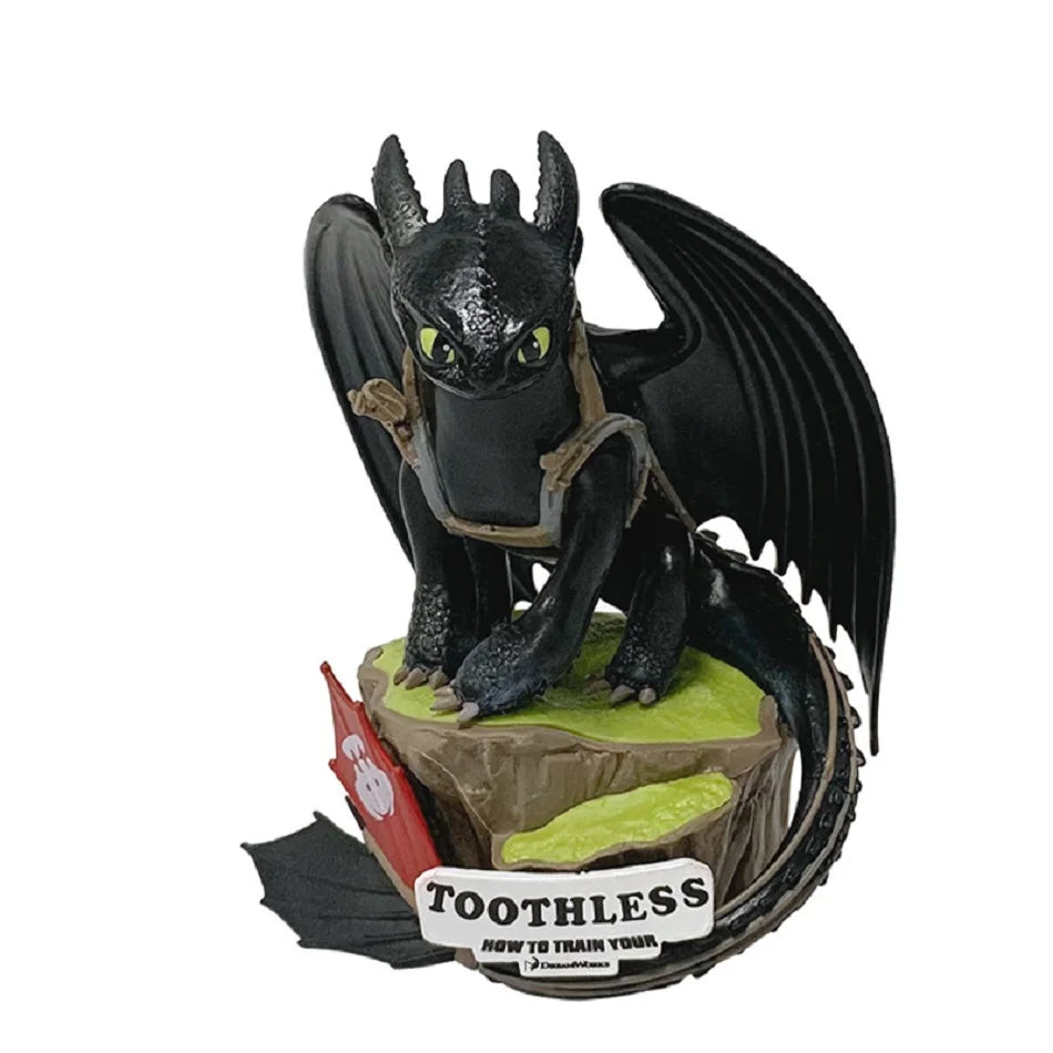 How to Train Your Dragon Night Fury Toothless Figure – Anime PVC Collectible Toy